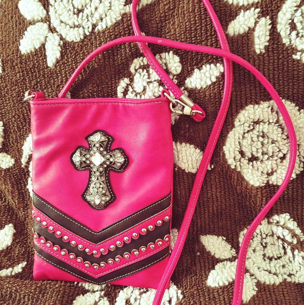 American Bling cross body purse